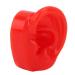 Silicone Soft Ear Model with Large Base for Acupuncture Clinics - Red | Durable & Slick Design - Buy Online on GoSupps.com