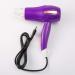 Powerful Hairdryer Travel Hair Dryer Foldable Lightweight Blow Dryer Fast Drying Hair Dryer 1000W with 3 Temperatures DC Motor Overheating Protection Function for Travel and Family Purple Small Gift - Buy Online on GoSupps.com