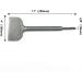 SPKLINE 4 Wide Tile & Thinset Scaling Chisel - SDS-Plus Shank - 4x11 Scraper - Works with SDS-Plus Rotary Hammers - Buy Online on GoSupps.com