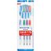 Sensodyne Toothbrush: Sensitive tooth brush with soft rounded bristles for Adult Manual Clear colored of 4 pieces