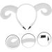 Gogogmee Sheep Horn Headband Head Band Halloween Decor Animal Headdress Halloween Hair Accessory Horn Hairband Funny Hairband Sheep Horn Hair Hoops Hair Decor Photo Prop Cotton White One Size White - Buy Online on GoSupps.com