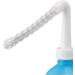 Nasal Wash Bottle Silicone ABS Manual Nose Wash Cleaner Large Capacity Standardized Family Friendly Usage (500ML Blue) 500ML Blue 500ML Blue - Buy Online on GoSupps.com