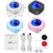 OOCOME Portable UV Toothbrush Disinfection Device - Deep Cleaning Sterilizer with Holder & Stickers - Organizer for Family & Travel - 4 Pack - Buy Online on GoSupps.com