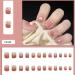 full cover acrylic Removable Rhinestone Wear Nail nail patch Rhinestone Nail fake nails(4) Style4 - Buy Online on GoSupps.com