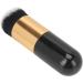 Verdant Touch Foundation Makeup Brush Foundation Makeup Brush Professional Liquid Blending Powder Blush Cosmetic Brush Portable Daily Makeup Black Gold - Buy Online on GoSupps.com