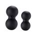 Gleavi 2st peanut ball yoga ball peanut yoga roll massage devices for the neck peanut massage ball Massage gear for the neck massage devices for the legs Mini fitness wave set