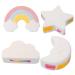 Beaupretty 4pcs Shower Salt Small Bath Salt Rich Foaming Bathing Salt Multi-Function Bathing Salt Natural Bath Salt Cute Shower Salt Creative Bathing