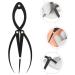 Angoily Eyebrow Positioning Ruler Compass Eyebrow Ruler Eyebrow Measuring Tool Measuring Ruler Curve - Buy Online on GoSupps.com