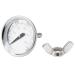 Well grill thermometer 7581/60540 BBQ grill thermometer for Weber Spirit 200 & 300 grills Spirit E/S 210 220 310 Q Series and charcoal grill flue gas thermometer 45mm 150-600