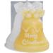 ISCORK Silicone Molds Handmade 3D Silicone Mold with Snowman 3D Ornaments Mold Creative and Tear-Resistant for Jelly DIY Crafts Cake Christmas Bells - Buy Online on GoSupps.com