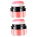 Didiseaon Didiseaon 2Pcs Oil Control Cushion Blush Blush Makeup Blush Cushion Makeup Blush Pink Cushion Korean Blush For Face Makeup Makeup Loose Pink