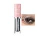 Liquid Glitter Eyeshadow - Metallic Matte Black Eyeshadow Stick Eyeliner - Shimmer Smoky Long Lasting Sparkly Eye Make-up - Diamond Waterproof Quick Drying Glitter Eyeshadow (Black Diamond)