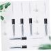 VINTORKY 2 18pcs Mascara Tube 10ml Empty Tube Funnel Dropper Eyebrow Applicator Bottle Liner Tube Black - Buy Online on GoSupps.com