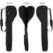 Portable Golf Carry Bag | Foldable Driving Range Carrier | Water Resistant | Multi Colors | Gift for Men & Women Golfers | Customizable | Black - Buy Online on GoSupps.com