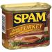 Spam Luncheon Meat Can, Oven Roasted Turkey, 12 Ounce (2 Count)