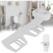Non-Electric Mechanical Toilet Bidet Sprayer - Self-Cleaning Single Nozzle Bathroom Accessory (7/8) | International Shipping - Buy Online on GoSupps.com