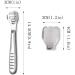 Foot Care Pedicure Callus Shaver Stainless Steel Foot Callus Remover Heel Razor Callus Shaver Sets Include 10 Replacement Slices and 1 Foot File Head Dry Hard Skin Remover for Hand Feet - Buy Online on GoSupps.com