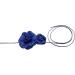 Southjieling Adjustable Flower Choker Necklace | Elegant Rose Choker for Girls & Women | Fashionable Dark Rope Accessories - International Shipping Available - Buy Online on GoSupps.com