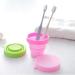 Guissi Collapsible Cup - Silicone Reusable Folding Mug with Lids for Camping & Travel - Buy Online on GoSupps.com