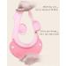 Kids Bath Cap Wash Shower Shampoo Visor - Pink | Adjustable Head Hair Rinser Shield for Children | Protects Eyes & Ears from Water | Toddler Beach Baby Safety - Buy Online on GoSupps.com