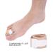 Men's 10Pcs Child Foot Toe Aligner Orthosis - Hallux Valgus Corrector & Bunion Adjuster - Buy Online on GoSupps.com