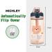 MICHLEY 16oz Water Bottle with Straw for Toddlers 3+ Years - Orange Lion - Buy Online on GoSupps.com