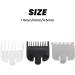 3 Pieces of Universal Hair Clipper Limit Comb Limit Comb Haircut Electric Clipper Caliper 1.5mm / 3mm / 4.5mm - Buy Online on GoSupps.com
