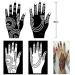 Xmasir 16 Sheets Indian Arabian Henna Tattoo Stencil Set - Temporary Tattoo Kit with New Designs - Buy Online on GoSupps.com