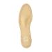 Fabacare Corbby Orto Taurus Premium shoe inserts leather orthopedic narrow activated carbon breathable T-shape Pelotte insole for comfortable walking and running 1 pair EU 35-46 39 leather nature