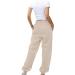 NLOMOCT Women's Water Resistant Tall Sweatpants | Winter Thermal Insulated Joggers with Pockets - High Waisted | Medium | Z2-Orange - Buy Online on GoSupps.com
