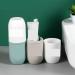 Digjobk Portable Toothbrush Cup & Case - Travel-Friendly Light Gray Toothbrush Holder for Couples & Bathroom | Creative Plastic Design - Buy Online on GoSupps.com