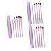 Beavorty 15 pcs Shadow Makeup Tools Female Brush Eyeshadow Lip Women Cosmetic Cosmetics Lips Blending Girl