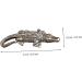 COHEALI Alligator DIY Pendant 6 Pcs Crocodile Ornament Miniatures Figurines Car Bling Accessories for Women Brass Craft Pendant Bronzex2pcs 6X2.4X1CMx2pcs - Buy Online on GoSupps.com