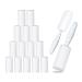 Oiamker lint roll 16 rolls with 2 rollers 2 dust protection cover extra sticky lint roller lint roll animal hair suitable for clothing hair cat hair dog hair 60 sheets/rolls white