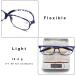Mcoorn 2-Pack Reading Glasses for Men & Women - Flexible Light Anti-Blue Tortoiseshell Styles with Case - +3.25x Magnification - Buy Online on GoSupps.com