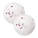 WOONEKY WOONEKY 2 Pieces BIO Bubble Bath Ball Essential Oil Pearl Milk Bath Balls Rose Petals from Bubble Moisturizing Bath Bombs Maker