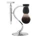 Universal Shaving Brush Holder & Metal Safety Razor | Best Men's Shaving Tool - Buy Internationally - Buy Online on GoSupps.com