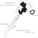 Croch 2x Adjustable Fishing Rod Holder - 360 Stainless Steel Stability | International Shipping - Buy Online on GoSupps.com