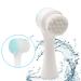 Somaer 2 in 1 Face Wash Brush for Deep Pore Exfoliation, Makeup Removal & Acne Treatment - Blue - Buy Online on GoSupps.com