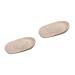 GLEAVI 2 Pairs Clear Heel Cup Heel Cups for Heel Spurs Heel Spurs Pad Height Increase Insoles Adjustable Increase Insole Foot Orthotic Heel Pads Half Shoe Damping Men and Women