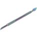 Cuticle Pusher Dual Sided Remover Cleaner Cuticle Pusher Edge Spoon Shaped Stainless Steel Manicure Nail Art Tool - Buy Online on GoSupps.com