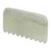 Verdant Touch Hand Massage Tool Jade Massage Comb Physical Therapy Scraping Scalp Comb Handheld Head Scalping Massage Tool