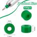 OLYCRAFT 100Pcs Green Nail Drill Bits Caps - Dust Proof Protectors for 3mm Hole Electric Nail Files - Nail Art Tools Dust Cover - Buy Online on GoSupps.com