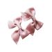 Bow Hair Clips for Girls Pink Hair Bow Barrettes for Little Girls Cute Hair Accessories for Girls 2pcs Bowknot Hair Clip