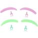 Eyelash Separator Set - Silicone Pads for Lash Extension | 2 Colors | International Shipping - Buy Online on GoSupps.com