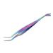 Pet Tweezers Stainless Steel Coated Remover Tool 2 in 1 for Dogs Cats