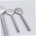 BELLIFFY Eye Cream Stick Beauty Scoop Skin Care Spoon Lip Applicator Makeup Spoon Spoon Lotion Spoon Beauty Spoon Skincare Tools Cream Spoon Facial Spoon Spoon 5.00X1.50X0.30CM Silver - Buy Online on GoSupps.com