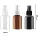Zeoabsy 12-Pack 50ml Brown Plastic Spray Bottles - Fine Mist Pump Atomizer for Cosmetics Perfumes & More - Buy Online on GoSupps.com