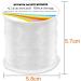Paxcoo 0.8mm Elastic Bracelet String for Jewelry Making - 120m - Buy Online on GoSupps.com