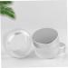 Beaupretty Cream Tin Cream small terrarium cream containers with lids glass terrarium with lid container with lid sample containers with lids terrariums cosmetic empty Cosmetic Travel Jar 3.5 2.6cm Transparent - Buy Online on GoSupps.com